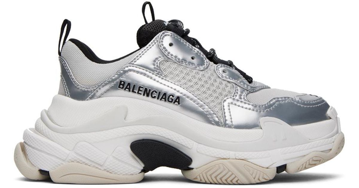 Balenciaga white shop triple