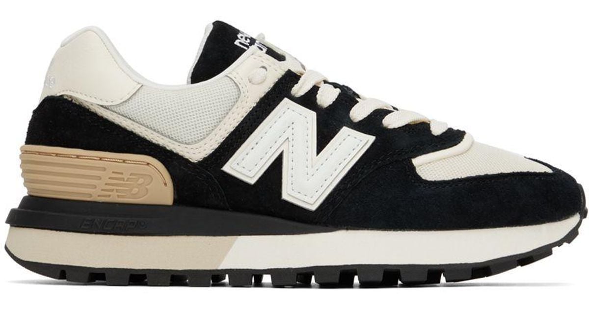 New Balance 574 Legacy Sneakers in Black for Men | Lyst