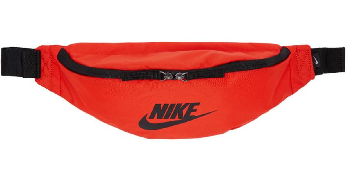 nike bum bag red