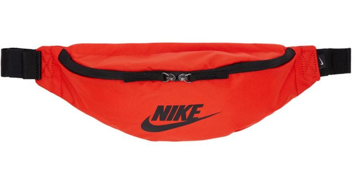 Nike Air Heritage 2.0 Fanny Pack Red/Black/White CT5226-657 NWT
