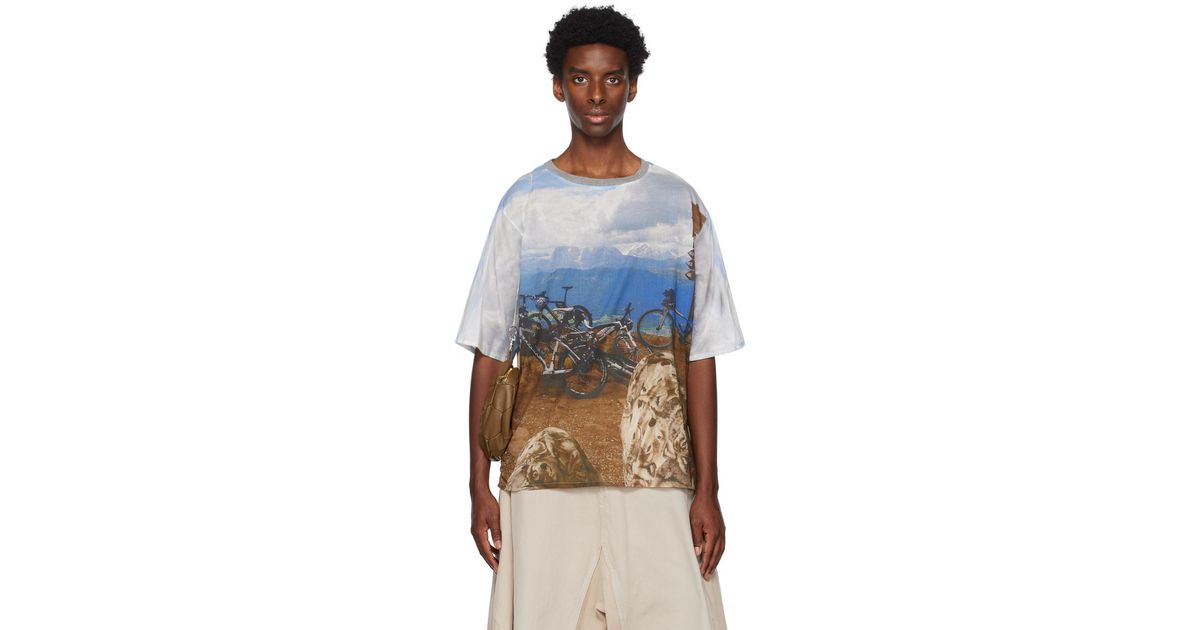 【関税込み】Bless マルチカラー Holidaynorway 長袖Tシャツ bless-PRINT-Holiday-T-shirt.jpeg