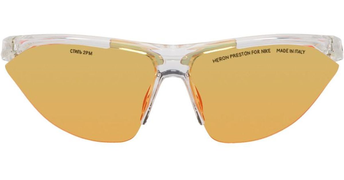 heron preston nike glasses