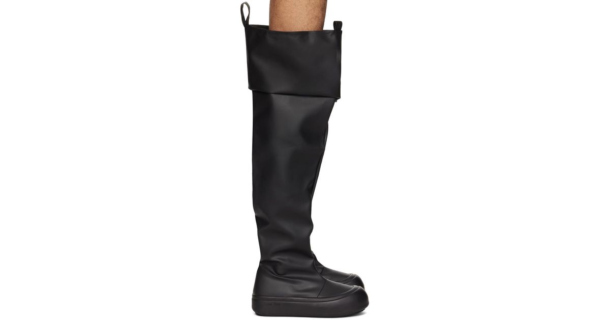 Yume Yume High Fisherman Boots in Black for Men | Lyst