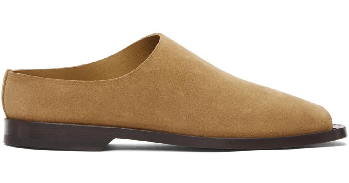 lemaire flat mules