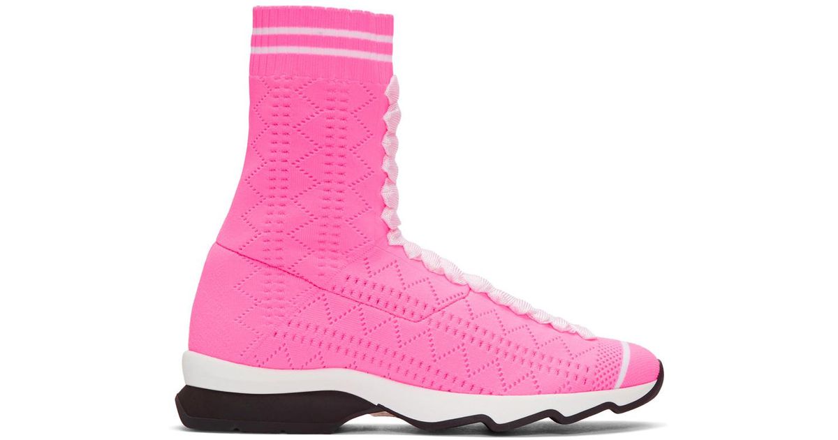 fendi pink shoes