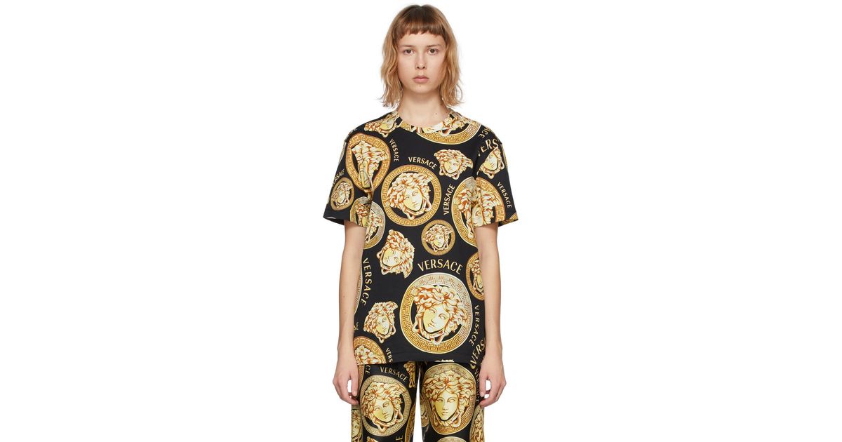 Versace Cotton Medusa Amplified T-shirt 