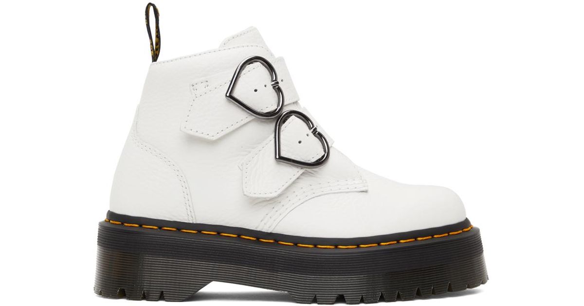 doc martens devon heart boot