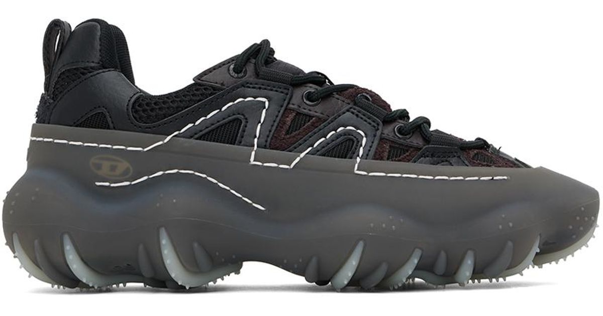 DIESEL Black S-prototype P1 W Sneakers for Men | Lyst