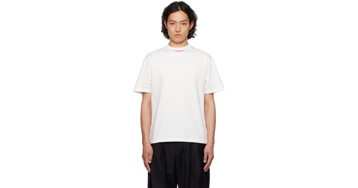 Adererror 0109 T-Shirt in White for Men | Lyst