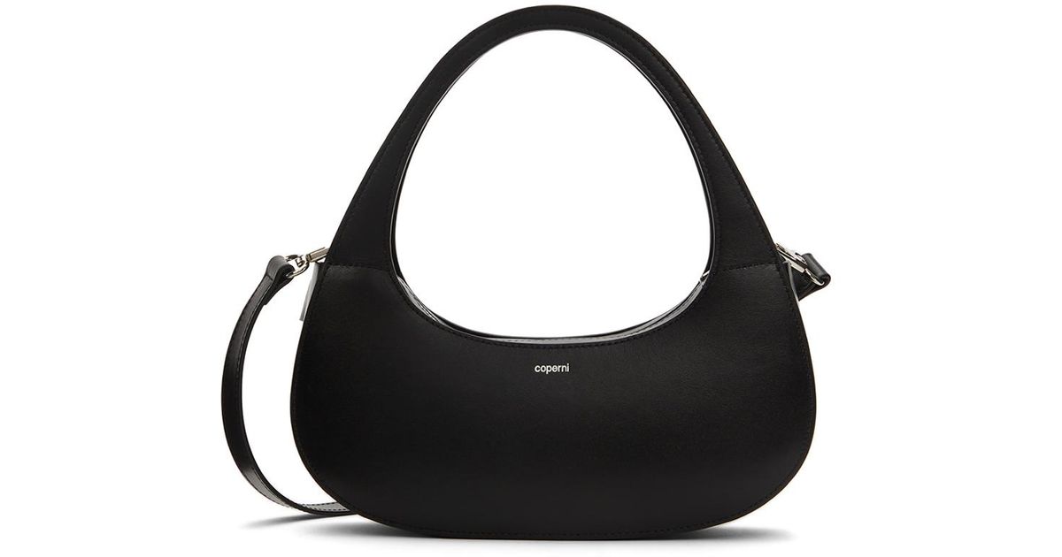 Coperni Leather Ssense Exclusive Medium Baguette Swipe Bag in Black for ...