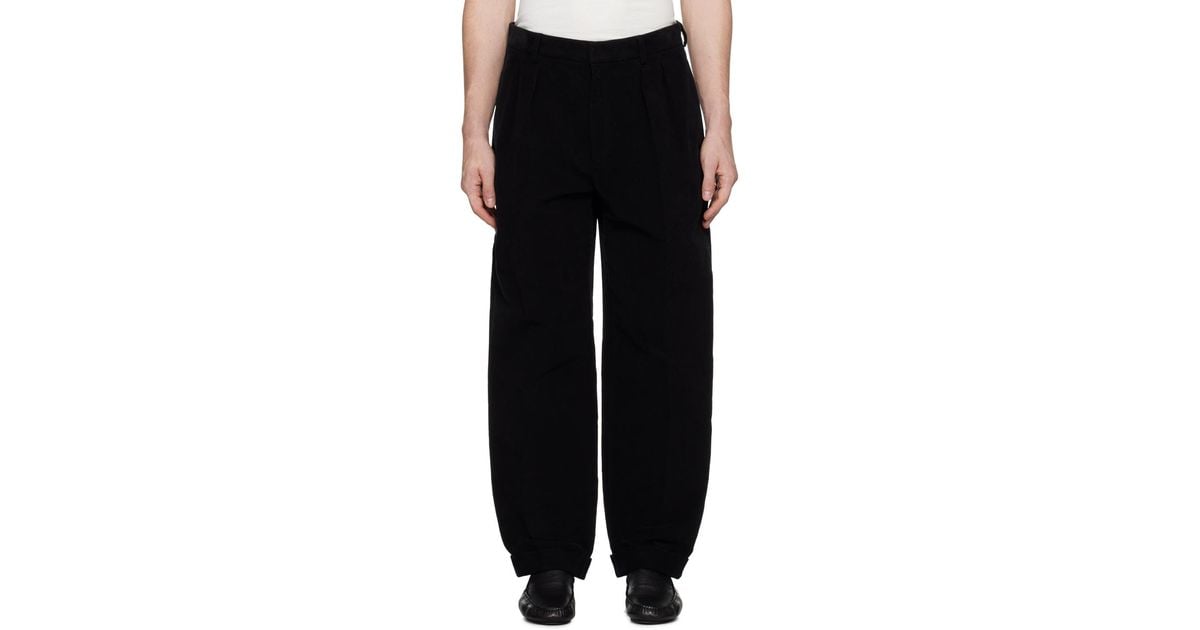 The Row Rolf Trousers in Black for Men | Lyst