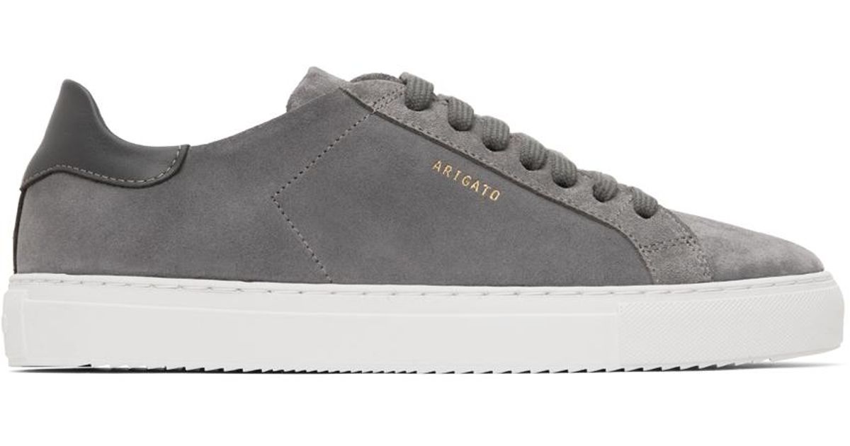 Axel arigato hotsell grey clean 90