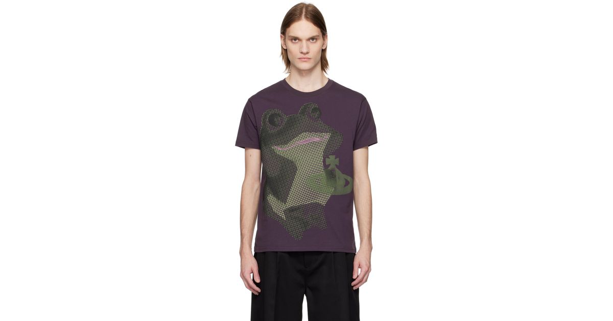 Vivienne Westwood Frog Classic T-Shirt in Black for Men