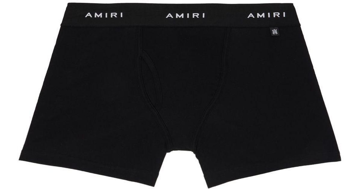 Amiri Jacquard Boxer Briefs in Black for Men | Lyst