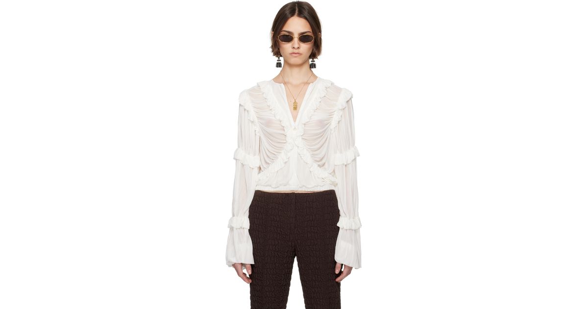 美品 Tory Burch Pleated Ruffle Blouse 花柄 2 楽天市場】トリーバーチ（シャツ・ブラウス｜トップス）：レディース