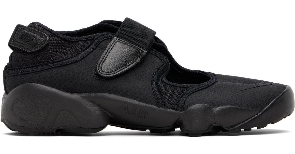 Nike Air Rift Breathe Sneakers in Black for Men | Lyst
