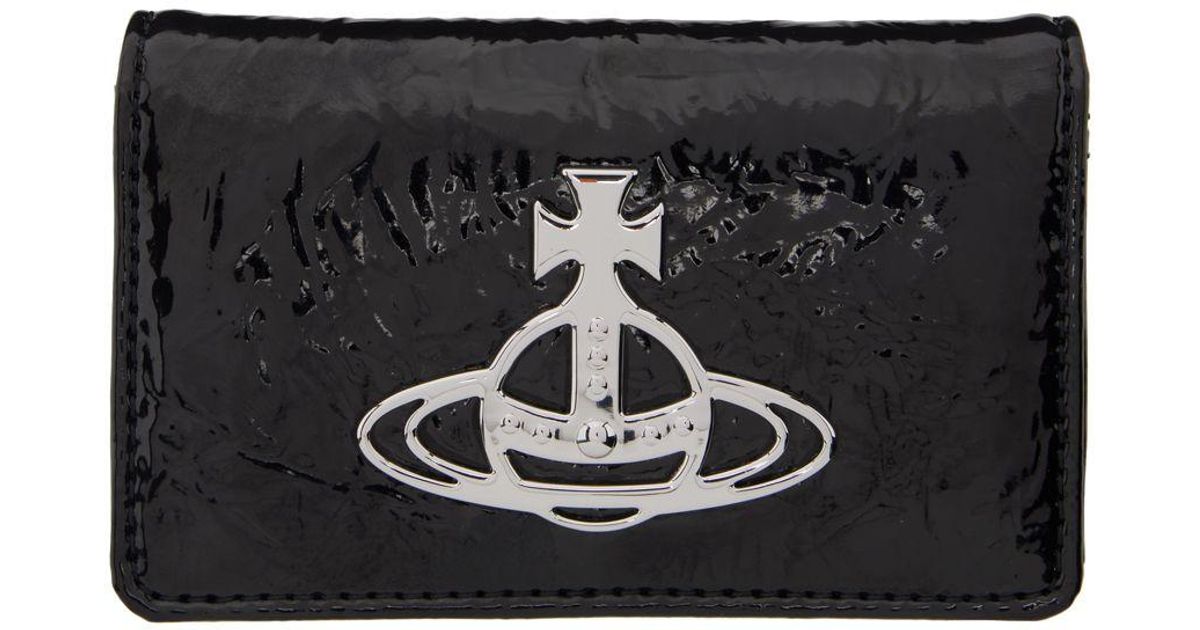 Vivienne Westwood Red Milano Slim Card Holder – BlackSkinny