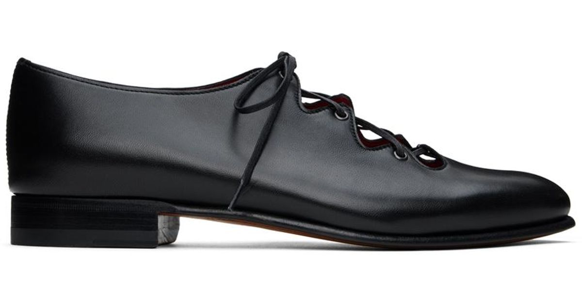 メンズ Bode County Clare ダービー ブラック | Lyst