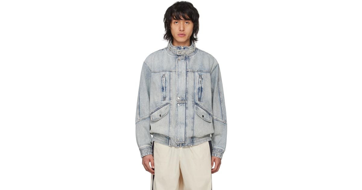 メンズ Isabel Marant ブルー Jakito デニムジャケット ブルー | Lyst