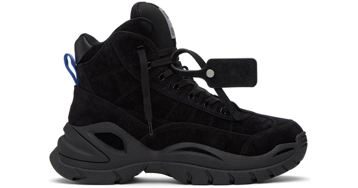 Off white black hiking boots new arrivals