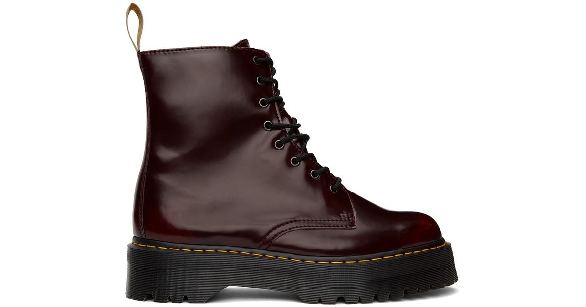 doc martens jadon burgundy