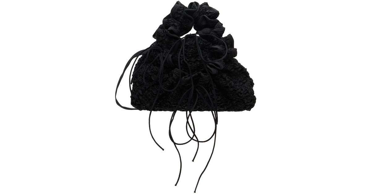cecilie bahnsen kikuバッグ Cecilie Bahnsen Black Kiku Bag Cecilie Bahnsen