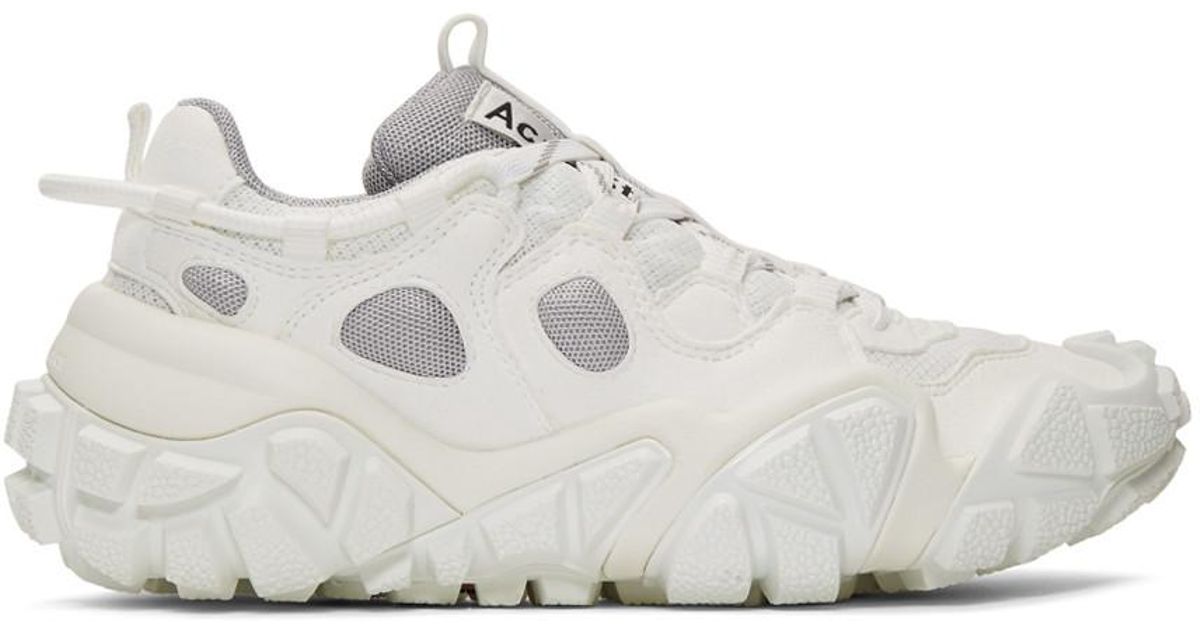 Acne Studios White Bolzter W Sneakers - Lyst