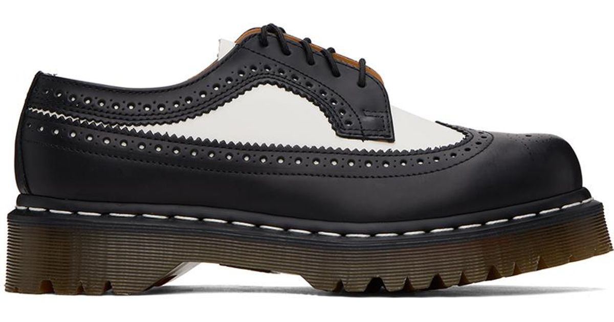 Derbys 3989 bex noir et blanc Martens pour homme en coloris