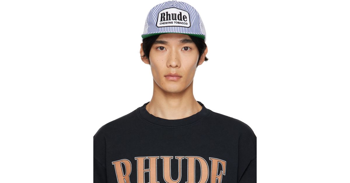 rhude chewing tobacco Red Man Golden Blend Loose Leaf - 3 Ounce Rhude Stripe Tobacco Tucker Hat