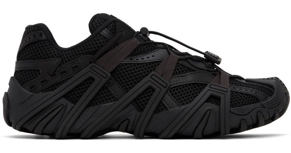 DIESEL Black S-prototype Cr Lace X Sneakers for Men | Lyst