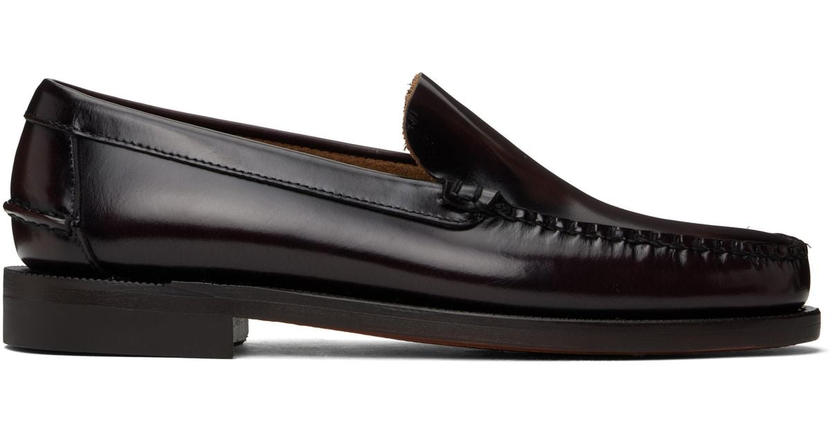 【関税込み】Sebago バーガンディ Frank ローファー Moc Man FRANK Moccasin BROWN BURGUNDY