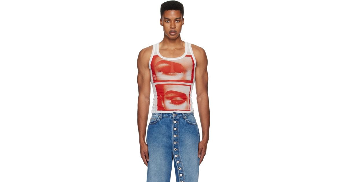 Gaultier Jean's メンズ　タンクトップ　2枚 Jean Paul Gaultier - Jean Paul Gaultier | The Black Draped