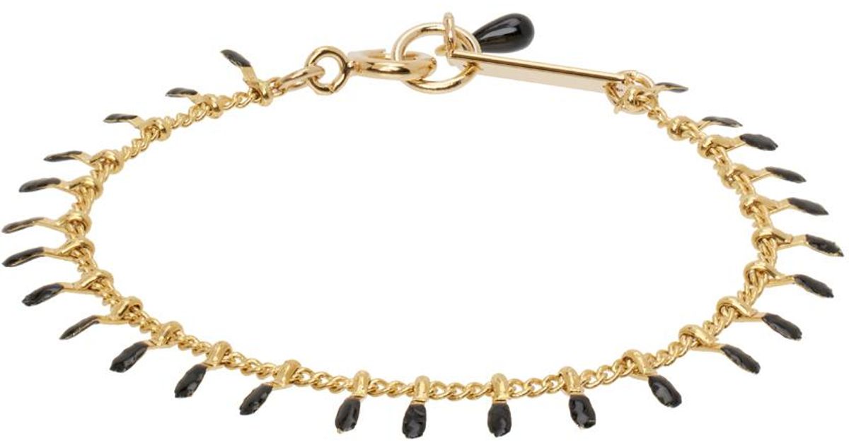 Isabel Marant Casablanca Bracelet in Black | Lyst Canada