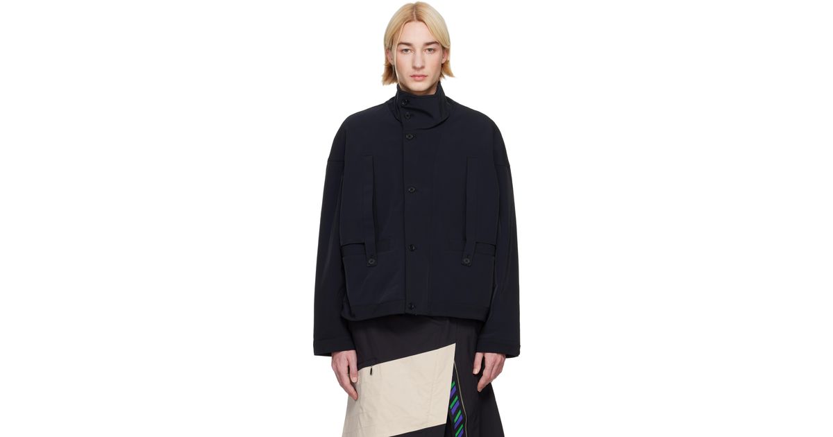 メンズ Asics Novalis ブラック Liatrisory ジャケット ブルー