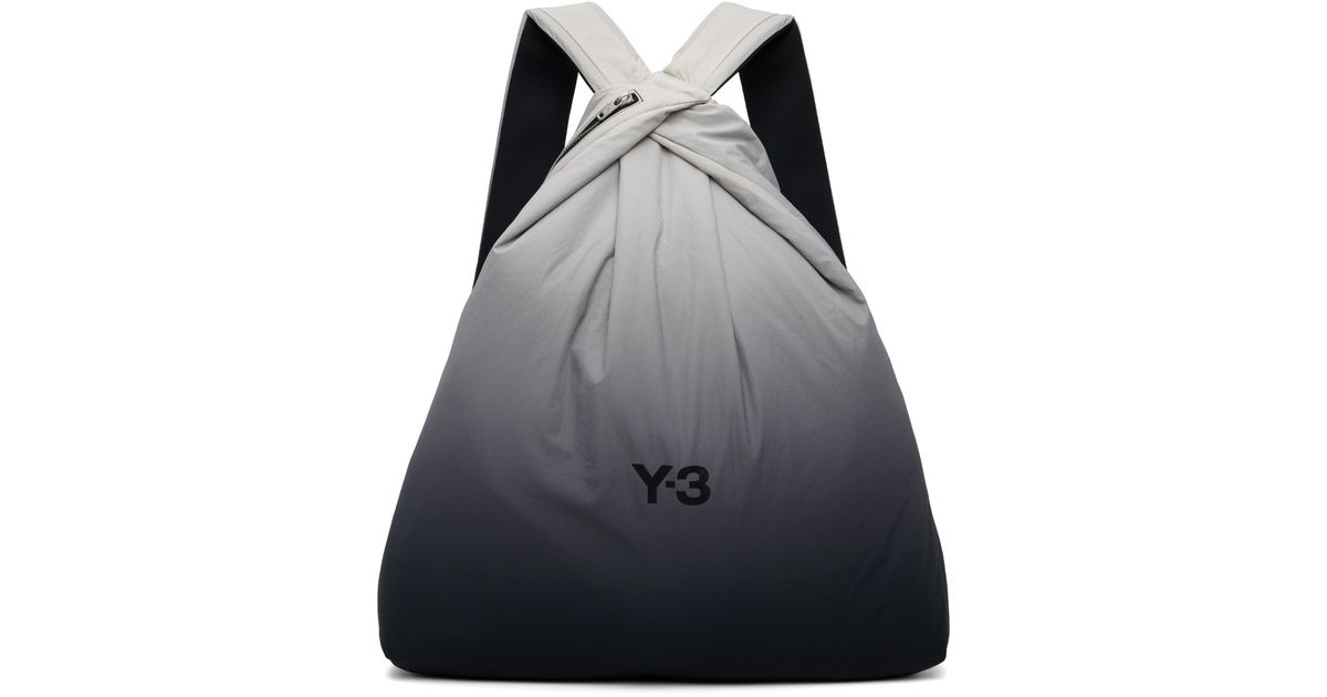 Y-3 Ombré Backpack in Black for Men | Lyst