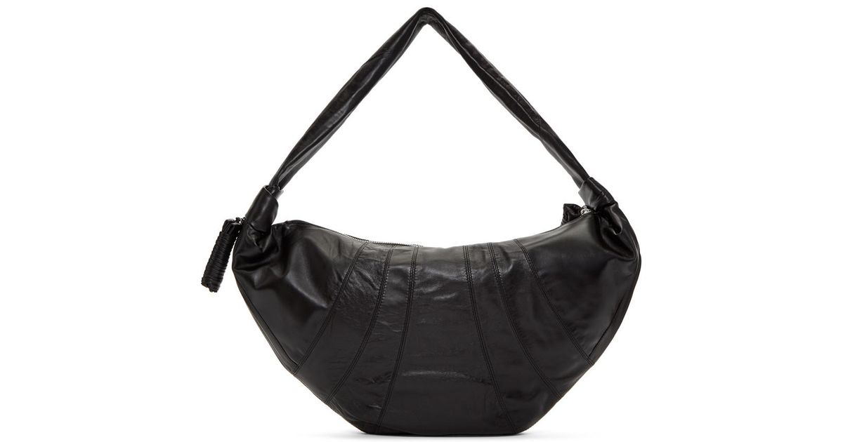 large leather bum bag