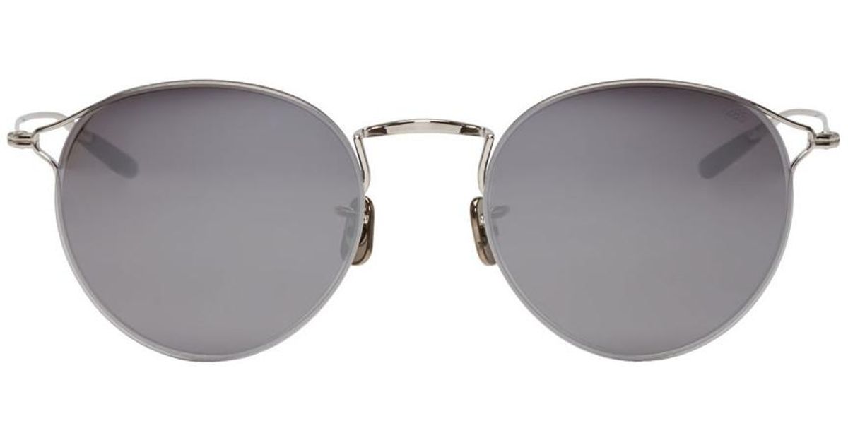 Eyevan 7285 Silver Model 747 Sunglasses for Men | Lyst Canada
