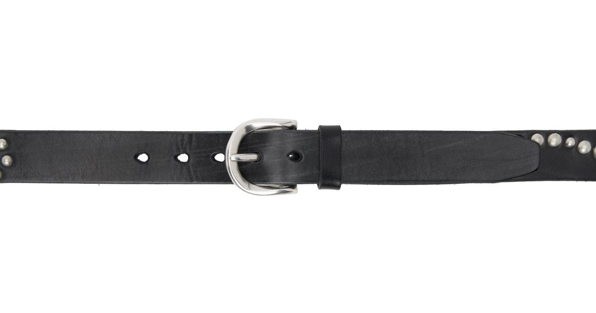 小物 OUR LEGACY - STAR FALL BELT Our Legacy Star Fall Belt Black Bridle | Cultizm