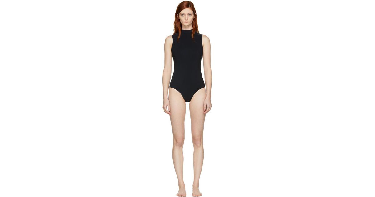 turtleneck swimsuit