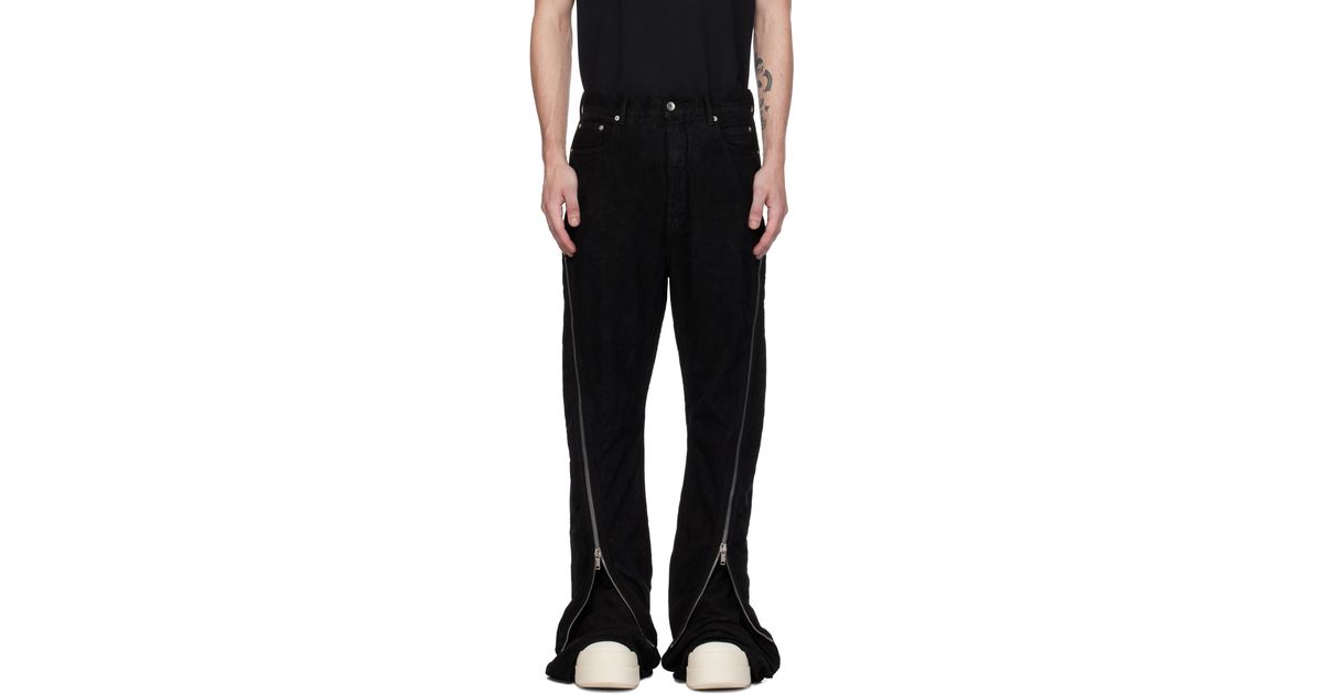 メンズ Rick Owens Porterville Bolan Banana トラウザーズ