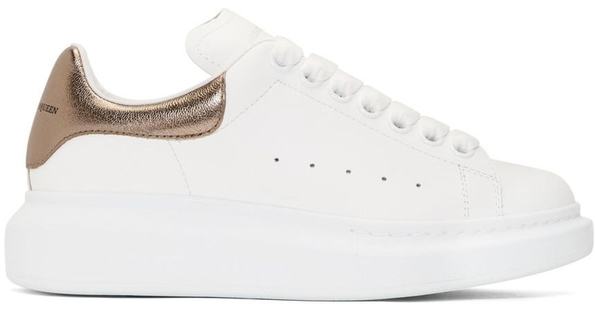 alexander mcqueen basket doré