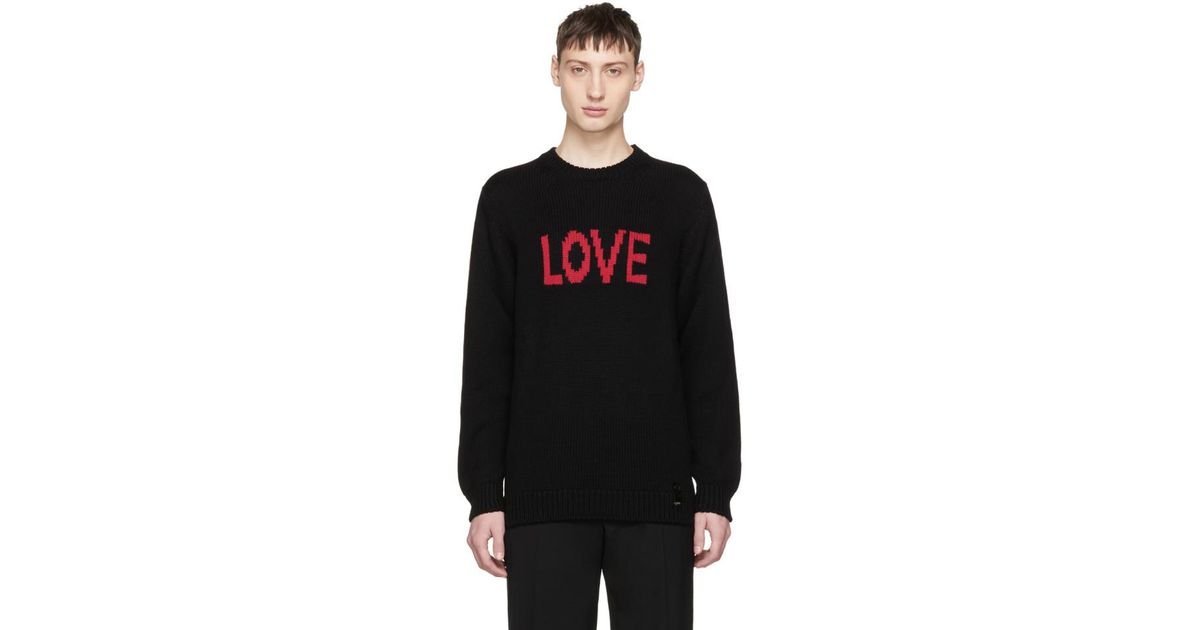 black fendi sweater