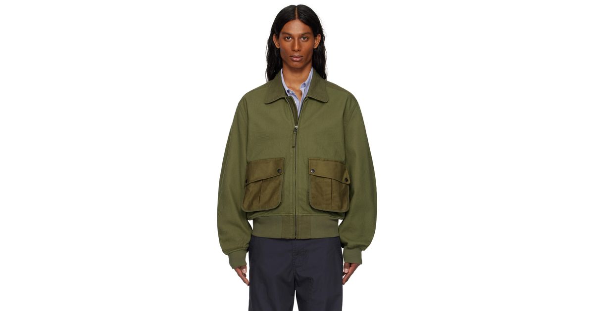 Maharishi Ssense Exclusive Khaki 6101 M42 Flight Bomber Jacket in