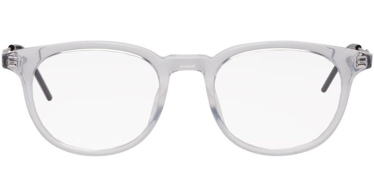 Dior Homme Transparent Black Tie 229 Optical Glasses for Men | Lyst