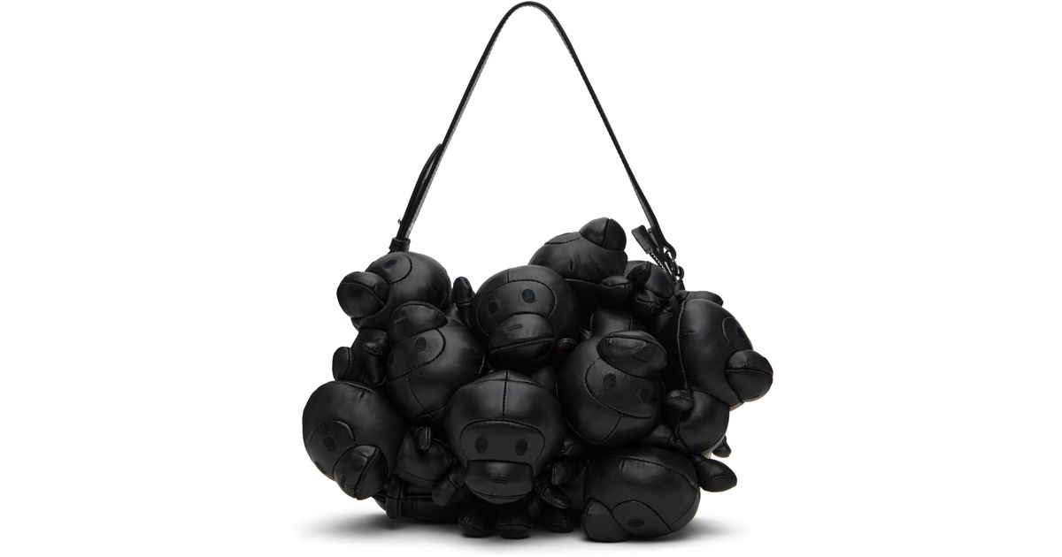 A Bathing Ape 9 Baby Milo Bag in Black | Lyst Australia