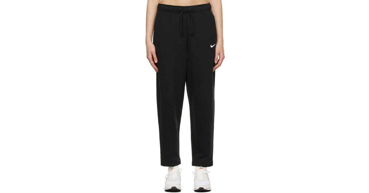 nike fleece curve pants