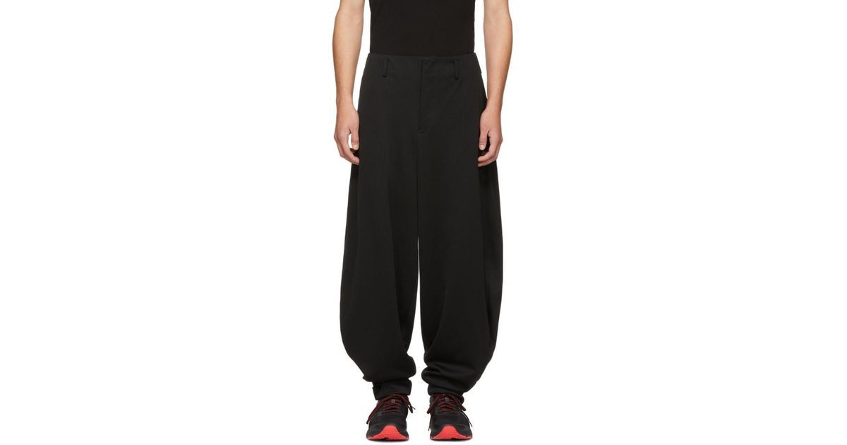 comme des garcons balloon pants