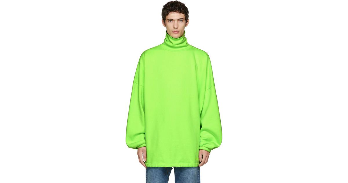 lime green balenciaga shirt
