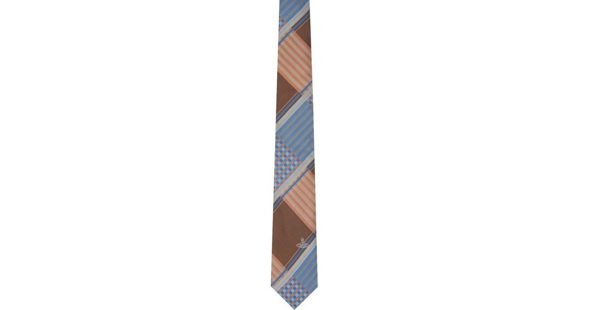 vivienne westwood tartan tie