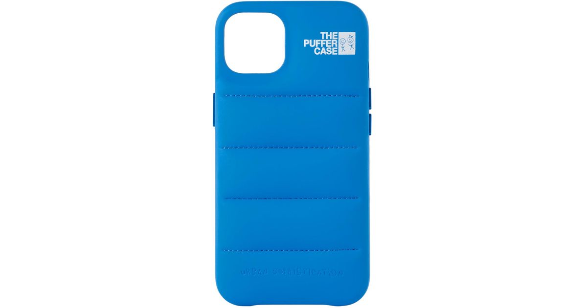 The Puffer Case Australia Urban Sophistication 'the Puffer' Iphone 13 Case in Cerulean (Blue